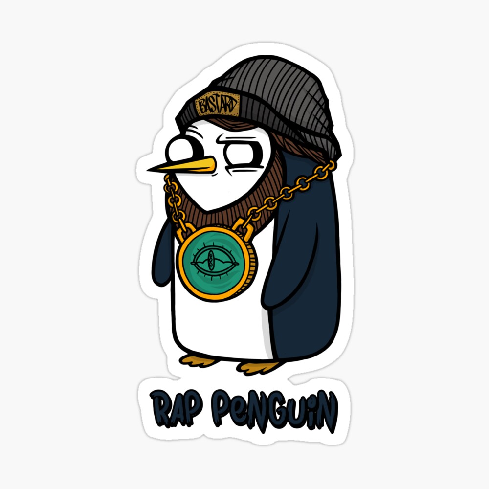 underground rap penguin hip hop iPad Case & Skin for Sale by untagged-shop