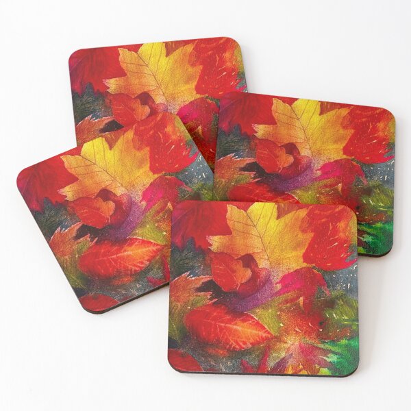 Item preview, Cozy Las Iguanas eAutumn Leaves designed and sold by Mariflowers.