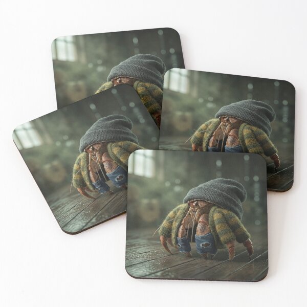 Item preview, Hermit Crab Infiltrates Hipster Cliché designed and sold by Tridentulus.