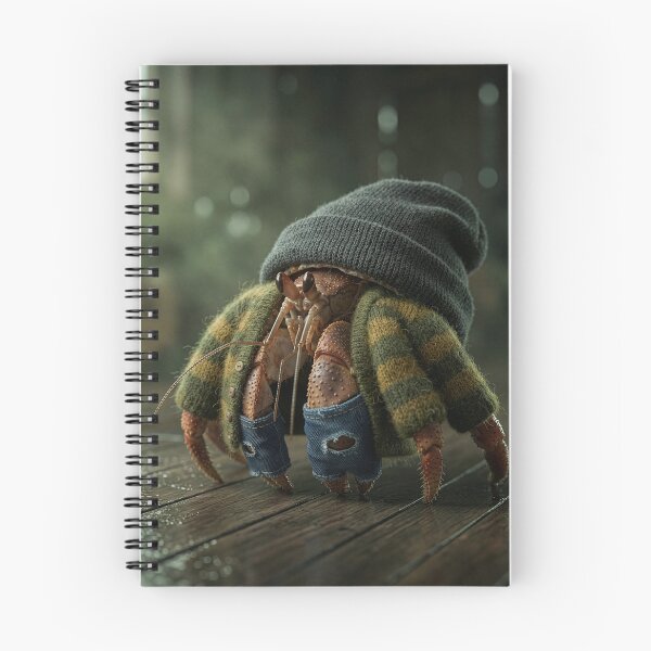 Item preview, Hermit Crab Infiltrates Hipster Cliché designed and sold by Tridentulus.