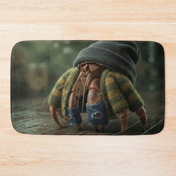 Item preview, Hermit Crab Infiltrates Hipster Cliché designed and sold by Tridentulus.