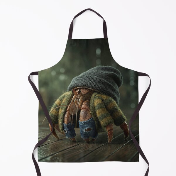 Item preview, Hermit Crab Infiltrates Hipster Cliché designed and sold by Tridentulus.