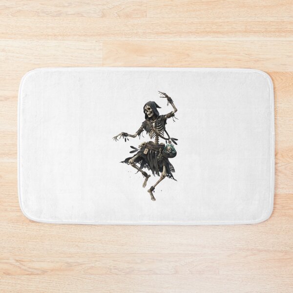 Item preview, Dancing Skeleton Witch Spell Illustration  designed and sold by OtiliaNone66.