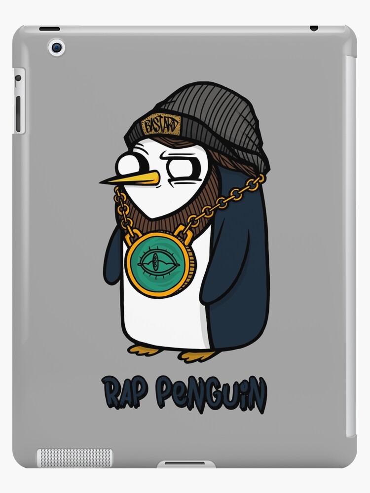 underground rap penguin hip hop iPad Case & Skin for Sale by untagged-shop