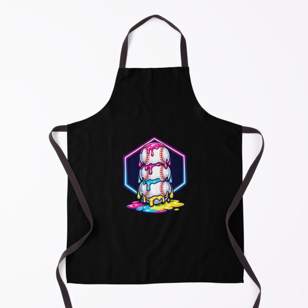 Item preview, Ice Cream Drip Triple Baseball designed and sold by Desdenhoshell.