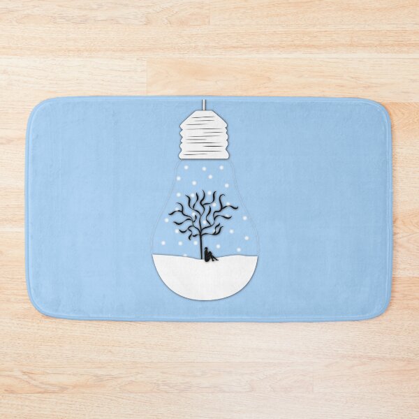 Item preview, Light Bulb with Winter Tree designed and sold by ArtYuly.