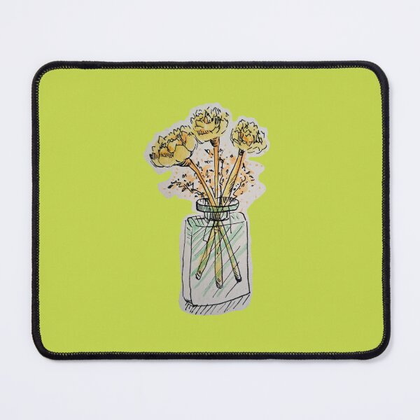 Item preview, Flowers in a vase designed and sold by pinkybat.