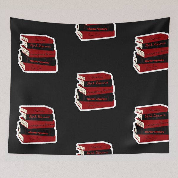 Item preview, Stack of books- Genres designed and sold by K.A. Roberts.