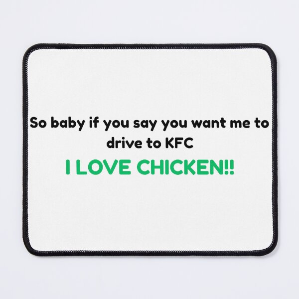 Item preview, KFC I LOVE CHICKEN One Direction designed and sold by For-The-Fans.