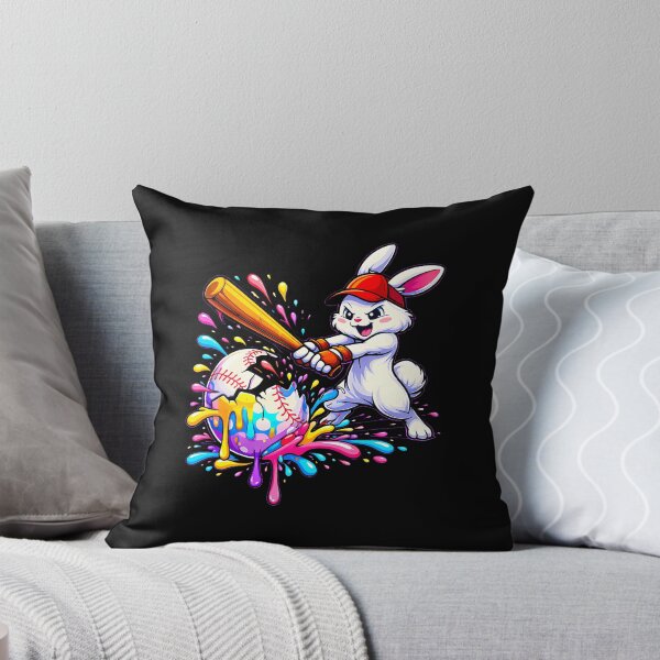 Item preview, Easter Drip Bunny Baseball designed and sold by Desdenhoshell.