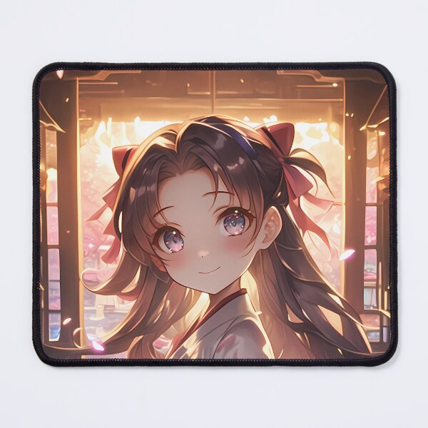Item preview, Makinami Mari Illustrious Neon Genesis Evangelion Chibi Waifu Sakura Twilight designed and sold by TanglenRabbit.