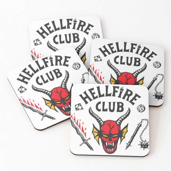 Item preview, Stranger Things 4 Hellfire Club Logo designed and sold by vahibsimola9.