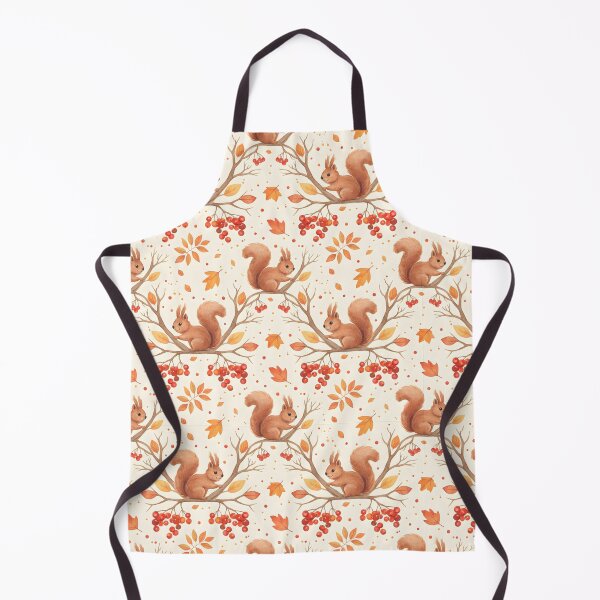 Item preview, Cute Squirrel Seamless Pattern designed and sold by naragon4289.