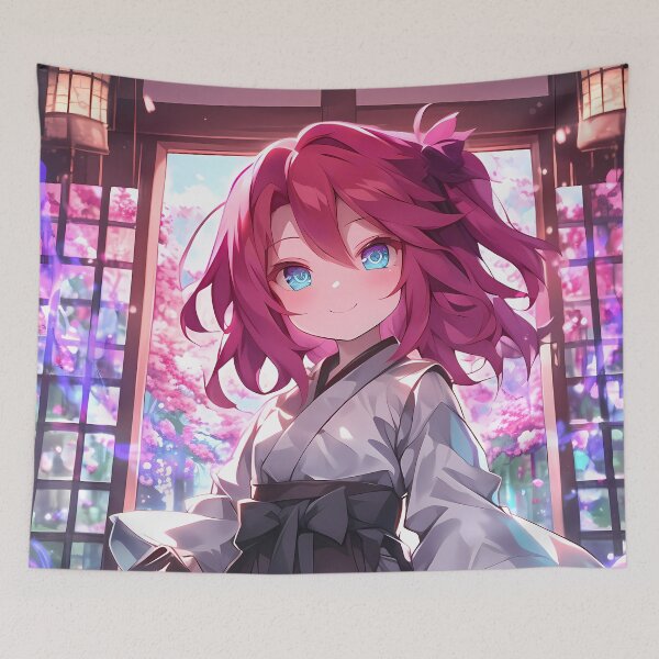 Item preview, Stephanie Dola No Game No Life Chibi Samurai Sakura Glow designed and sold by TanglenRabbit.