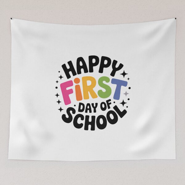 Item preview, First Day of School - Happy First Day of School designed and sold by FaithAbbott.