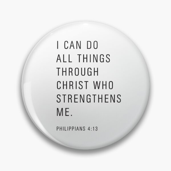 Item preview, I Can Do All Things Through Christ designed and sold by QuotesnSketches.