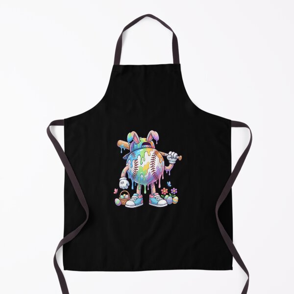 Item preview, Baseball Ice Cream Drip Easter Bunny designed and sold by Desdenhoshell.