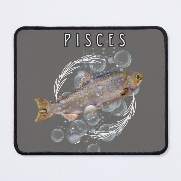 Item preview, "Pisces" Fish Jumping through Bubbles  designed and sold by Wild DeZigns .