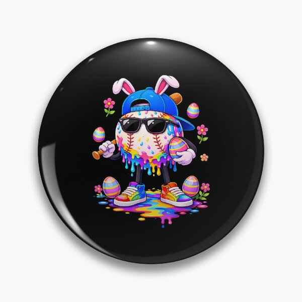Item preview, Baseball Drip Easter Bunny designed and sold by Desdenhoshell.