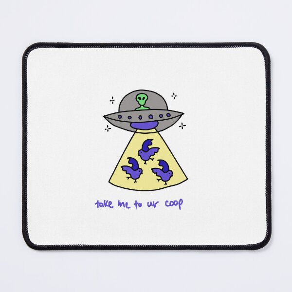 Item preview, Take Me to Ur Coop – UFO Chicken Abduction designed and sold by J-Mindful.