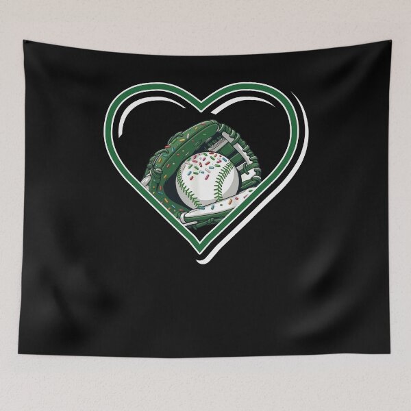 Item preview, Baseball Love Heart Glove Design designed and sold by KIROSALS.