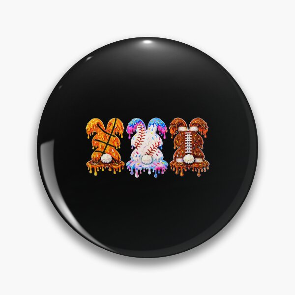 Item preview, Ice Cream Drip Basketball designed and sold by Desdenhoshell.