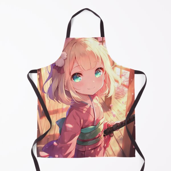 Item preview, Shiemi Moriyama Blue Exorcist Chibi Waifu In Sakura Sunset designed and sold by TanglenRabbit.