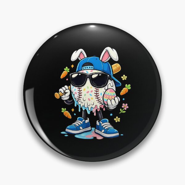 Item preview, Baseball Drip Bunny Ears designed and sold by Desdenhoshell.