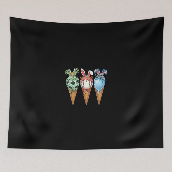 Item preview, Bunny Ears Soccer Baseball Hockey designed and sold by Desdenhoshell.