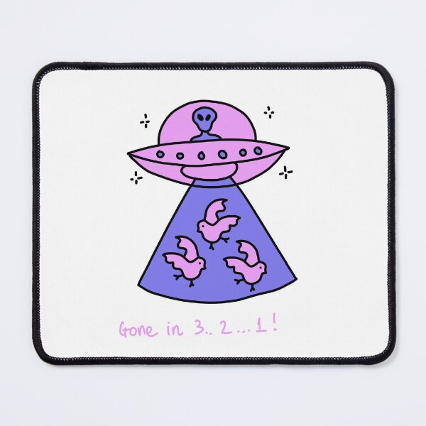 Item preview, Gone in 3…2…1! – Chicken Abduction Countdown designed and sold by J-Mindful.