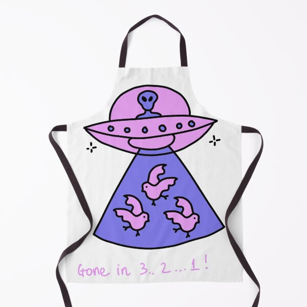 Item preview, Gone in 3…2…1! – Chicken Abduction Countdown designed and sold by J-Mindful.