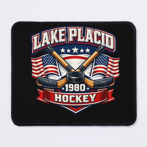 Item preview, Lake Placid 1980 Hockey Emblem designed and sold by HUTEND.