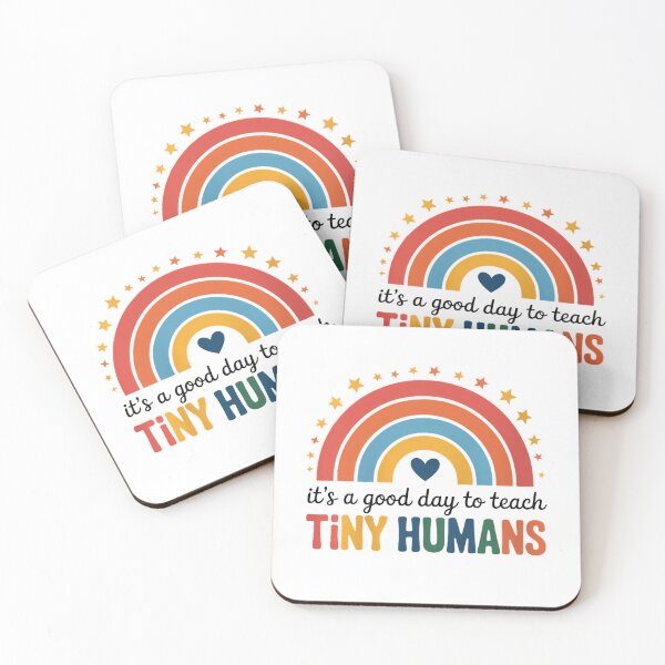 Item preview, Good Day to Teach Tiny Humans Rainbow Teacher designed and sold by FaithAbbott.