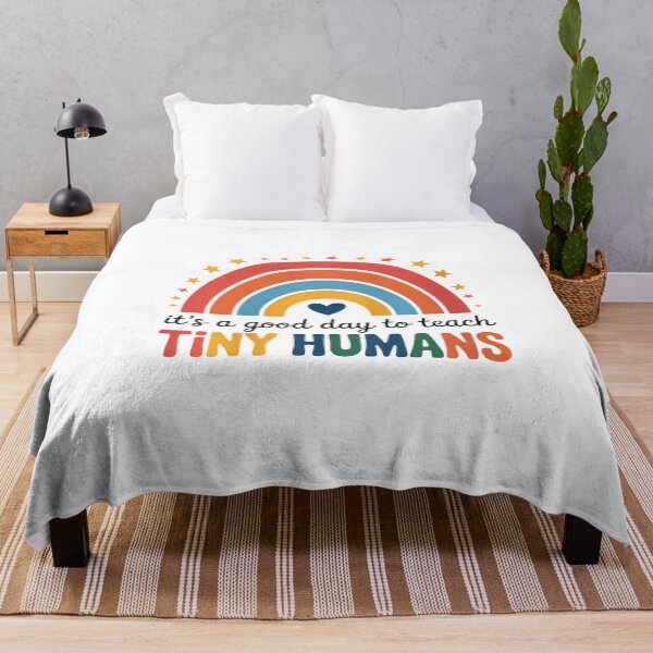 Item preview, Good Day to Teach Tiny Humans Rainbow Teacher designed and sold by FaithAbbott.