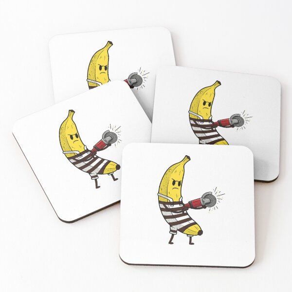 Item preview, Rebel Banana with Grinder – Fun and Bold Design designed and sold by HeyHas.
