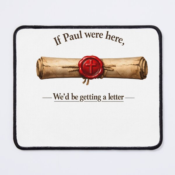 Item preview, If Paul Were Here Scroll Design designed and sold by HUTEND.
