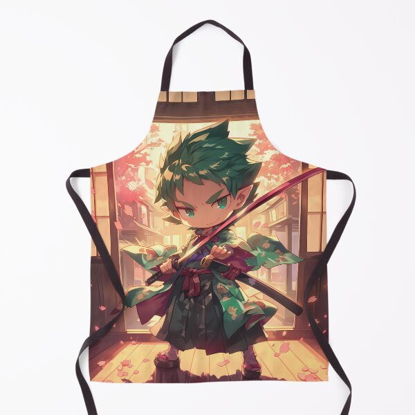 Item preview, Amaimon Blue Exorcist Chibi Kimono Cherry Blossom Evening designed and sold by TanglenRabbit.