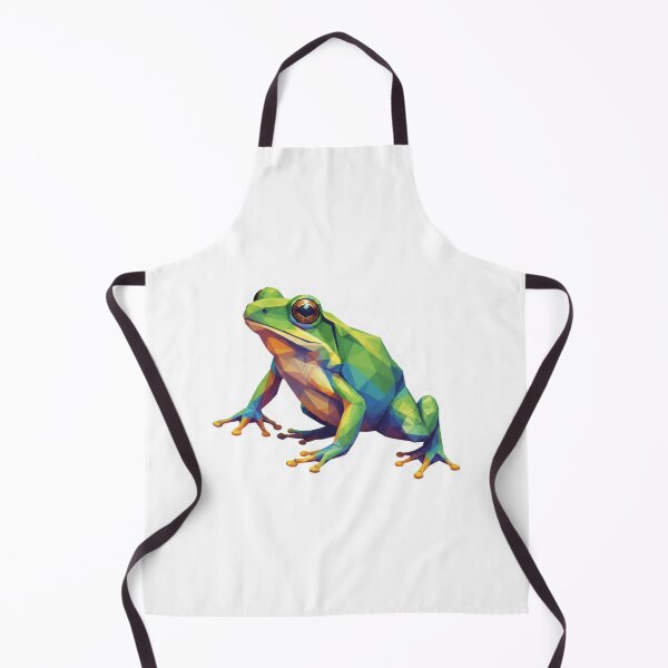 Item preview, Geometric Forest Frog – Dynamic Illustration for Sticker Collectors designed and sold by bsbd-action.
