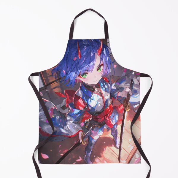 Item preview, Ichigo Darling In The Franxx Chibi Samurai In Cherry Blossom Light designed and sold by TanglenRabbit.