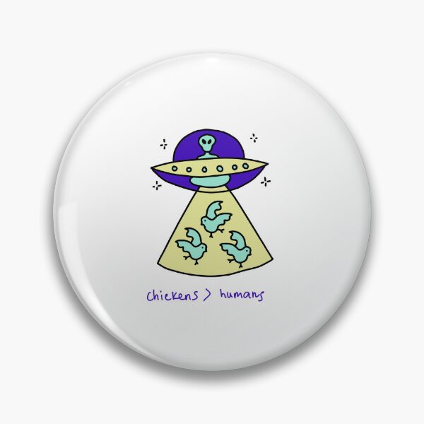 Item preview, Chickens > Humans – Alien Priorities designed and sold by J-Mindful.