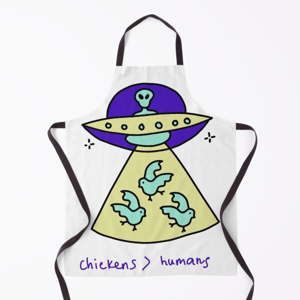 Item preview, Chickens > Humans – Alien Priorities designed and sold by J-Mindful.