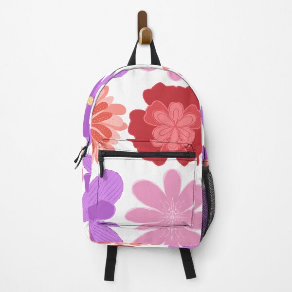 Item preview, Seamless pink rose blossom and butterfly illustration creating a beautiful floral pattern design for nature wallpaper designed and sold by Ammi77.