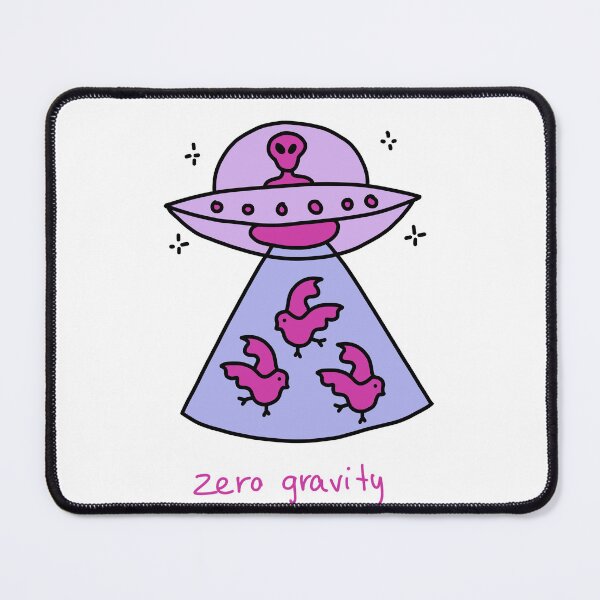 Item preview, Zero Gravity Chickens – Floating Farm Chaos designed and sold by J-Mindful.