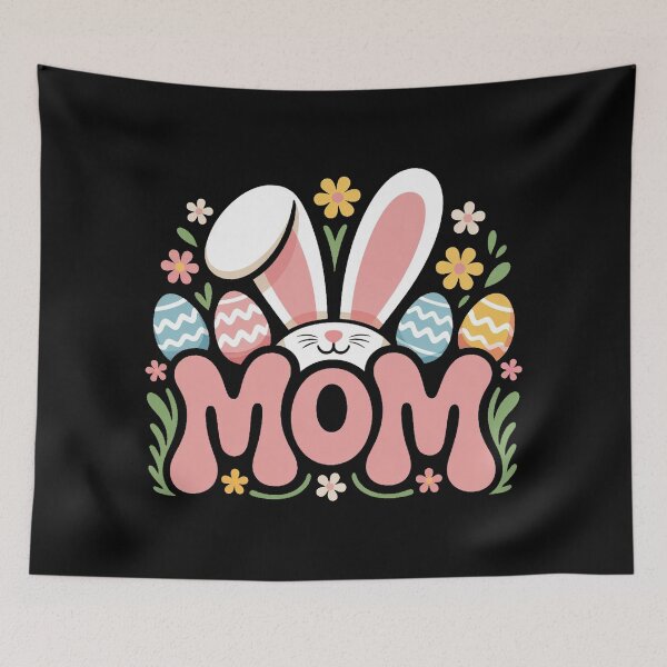 Item preview, Funny Easter Bunny Mom designed and sold by QuiteOrbit.