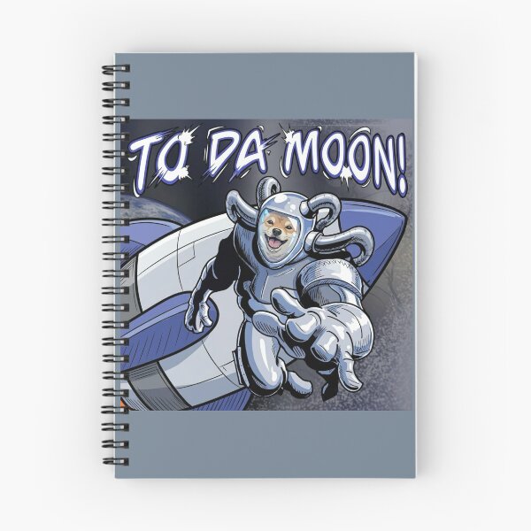 Item preview, To Da Moon Doge Astronaut Crypto Meme Art designed and sold by KabronX.