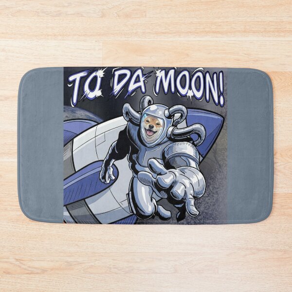 Item preview, To Da Moon Doge Astronaut Crypto Meme Art designed and sold by KabronX.