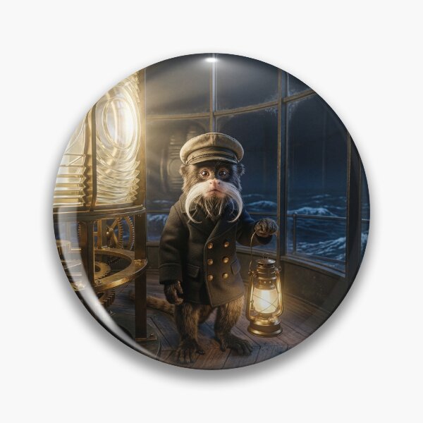 Item preview, Emperor Tamarin Lighthouse Keeper designed and sold by Tridentulus.