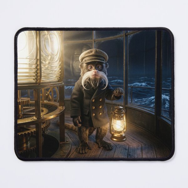 Item preview, Emperor Tamarin Lighthouse Keeper designed and sold by Tridentulus.
