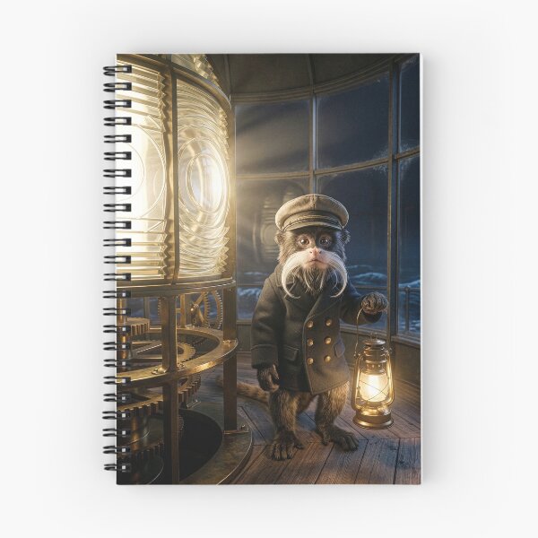 Item preview, Emperor Tamarin Lighthouse Keeper designed and sold by Tridentulus.