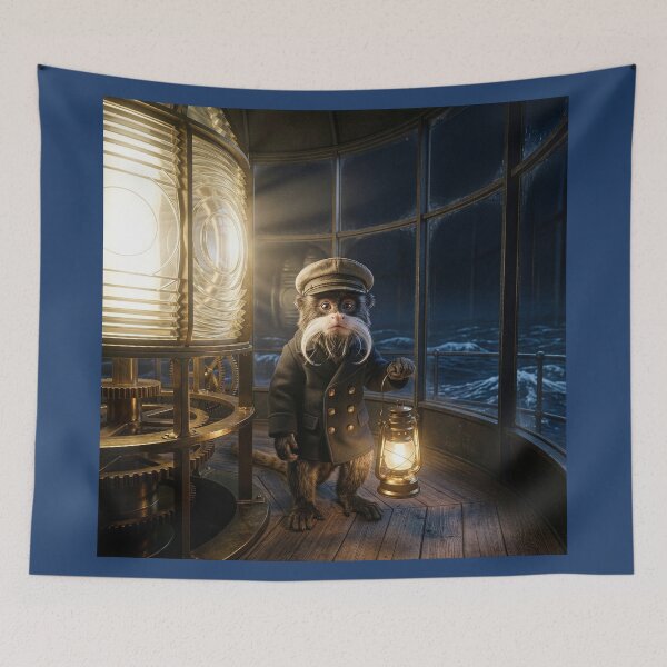 Item preview, Emperor Tamarin Lighthouse Keeper designed and sold by Tridentulus.